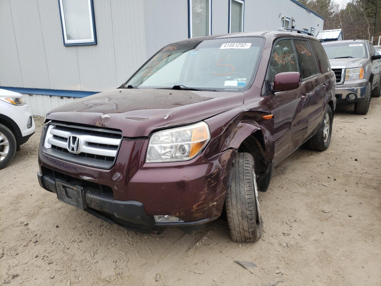 Foto 2 de la subasta – 2008 HONDA PILOT EXL con VIN 5FNYF18578B046591