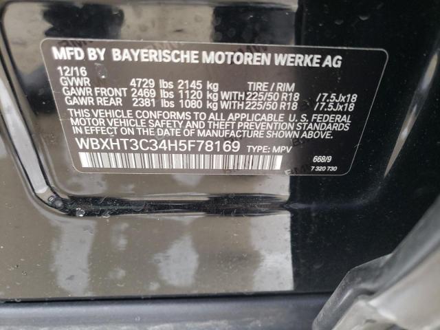 Photo 10 from auction – 2017 BMW X1 XDRIVE2 with VIN WBXHT3C34H5F78169