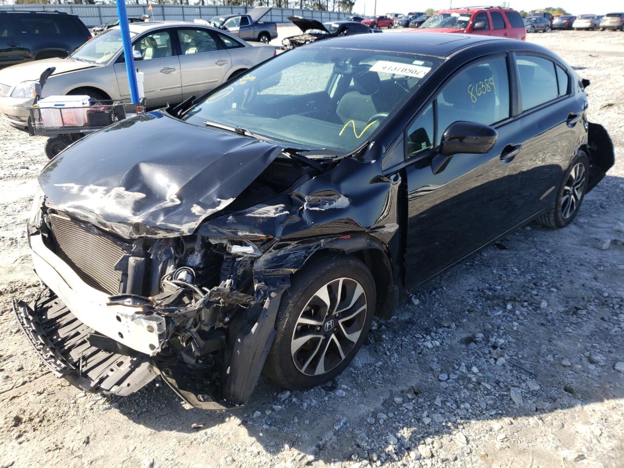 Photo 2 from auction – 2015 HONDA CIVIC EX with VIN 19XFB2F81FE003499