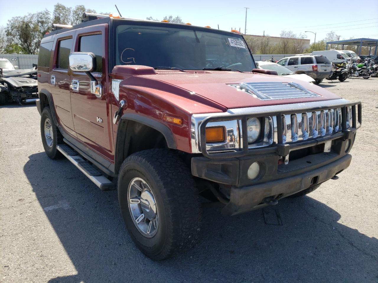 HUMMER H2 2003 con VIN 5GRGN23U93H145777 - Foto de la subasta