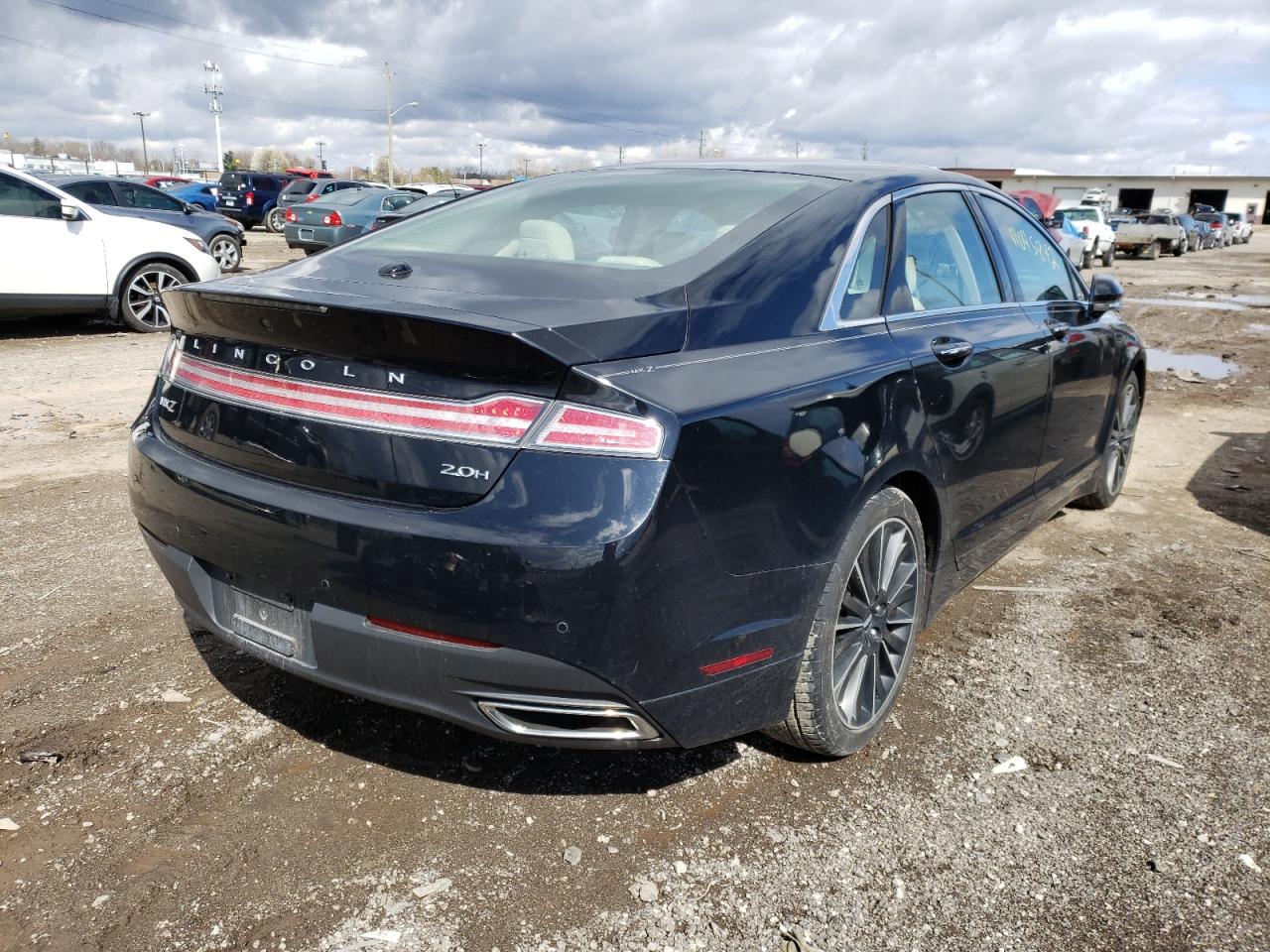 Photo 4 from auction – 2016 LINCOLN MKZ HYBRID with VIN 3LN6L2LU0GR630540