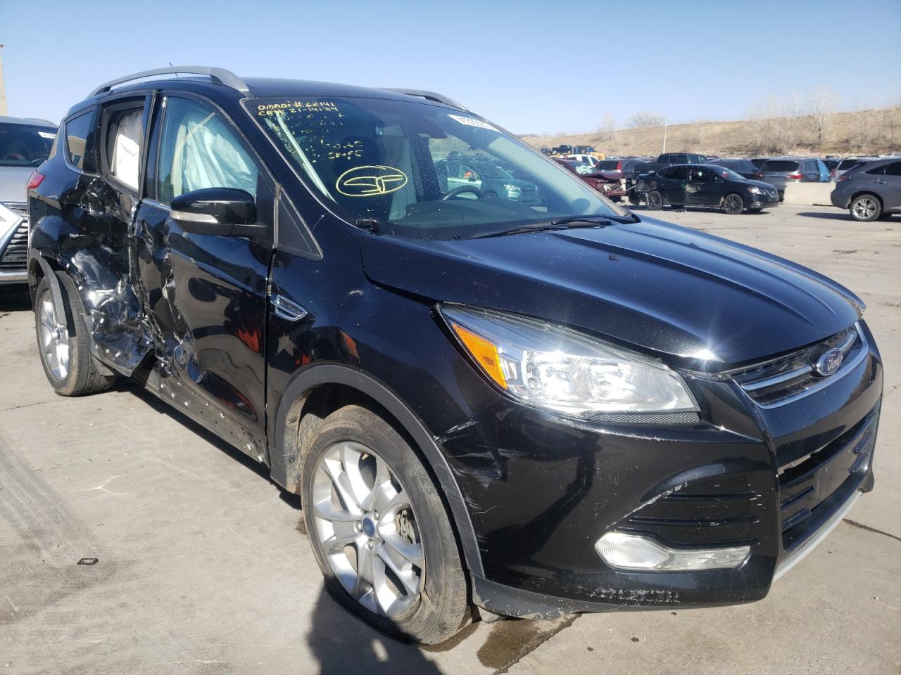 FORD ESCAPE TIT 2014 with VIN 1FMCU9J96EUE12664 - Photo from auction