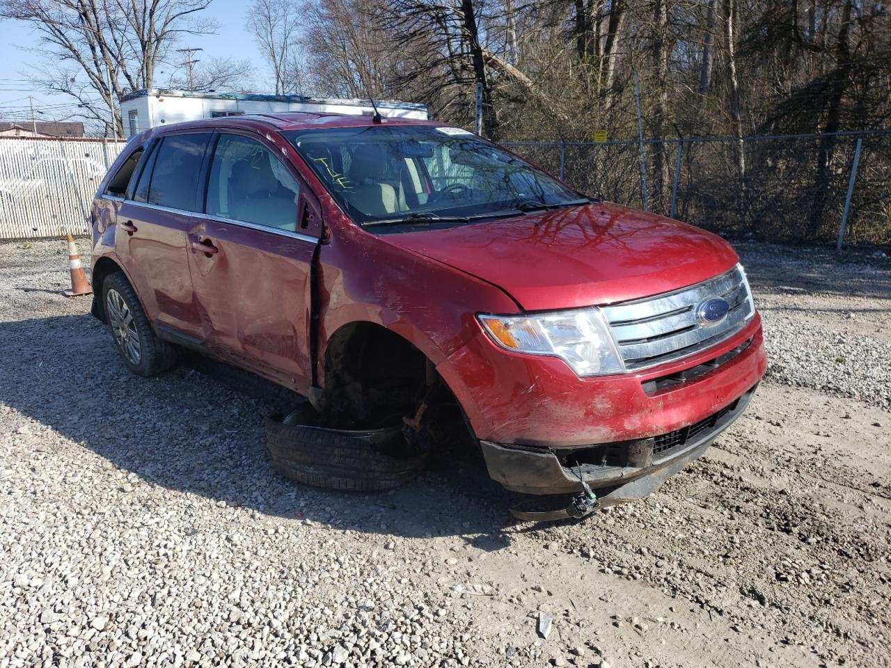 FORD EDGE LIMIT 2008 with VIN 2FMDK39C18BA97421 - Photo from auction