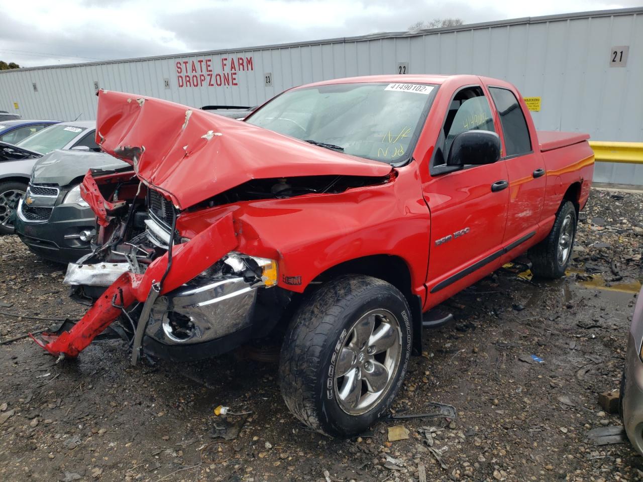 Photo 2 from auction – 2003 DODGE RAM 1500 S with VIN 1D7HU18D43J672510
