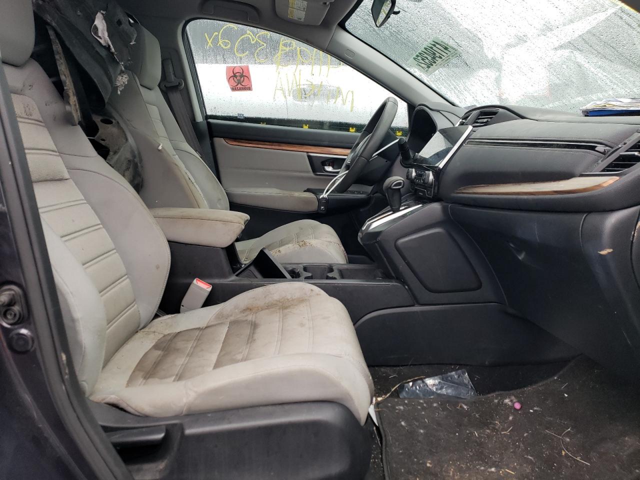 Photo 5 from auction – 2017 HONDA CR-V EX with VIN 2HKRW2H57HH664313