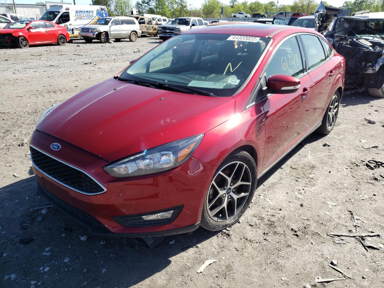 Photo 2 from auction – 2017 FORD FOCUS SEL with VIN 1FADP3H20HL336364