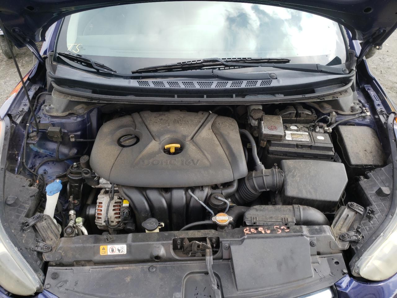 Photo 7 from auction – 2011 HYUNDAI ELANTRA GL with VIN 5NPDH4AE3BH019689