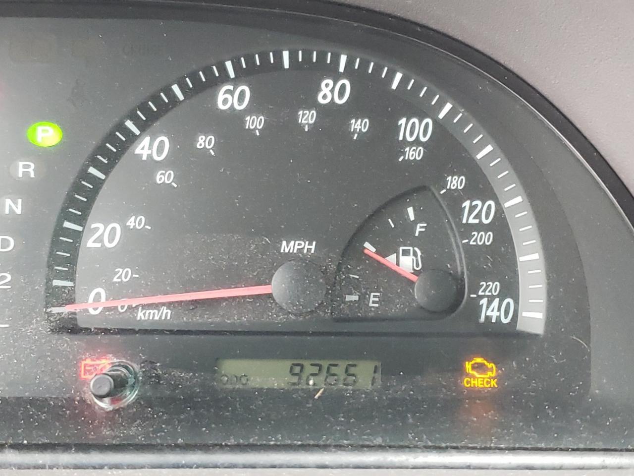 Photo 8 from auction – 2002 TOYOTA CAMRY LE with VIN 4T1BF32K92U027535