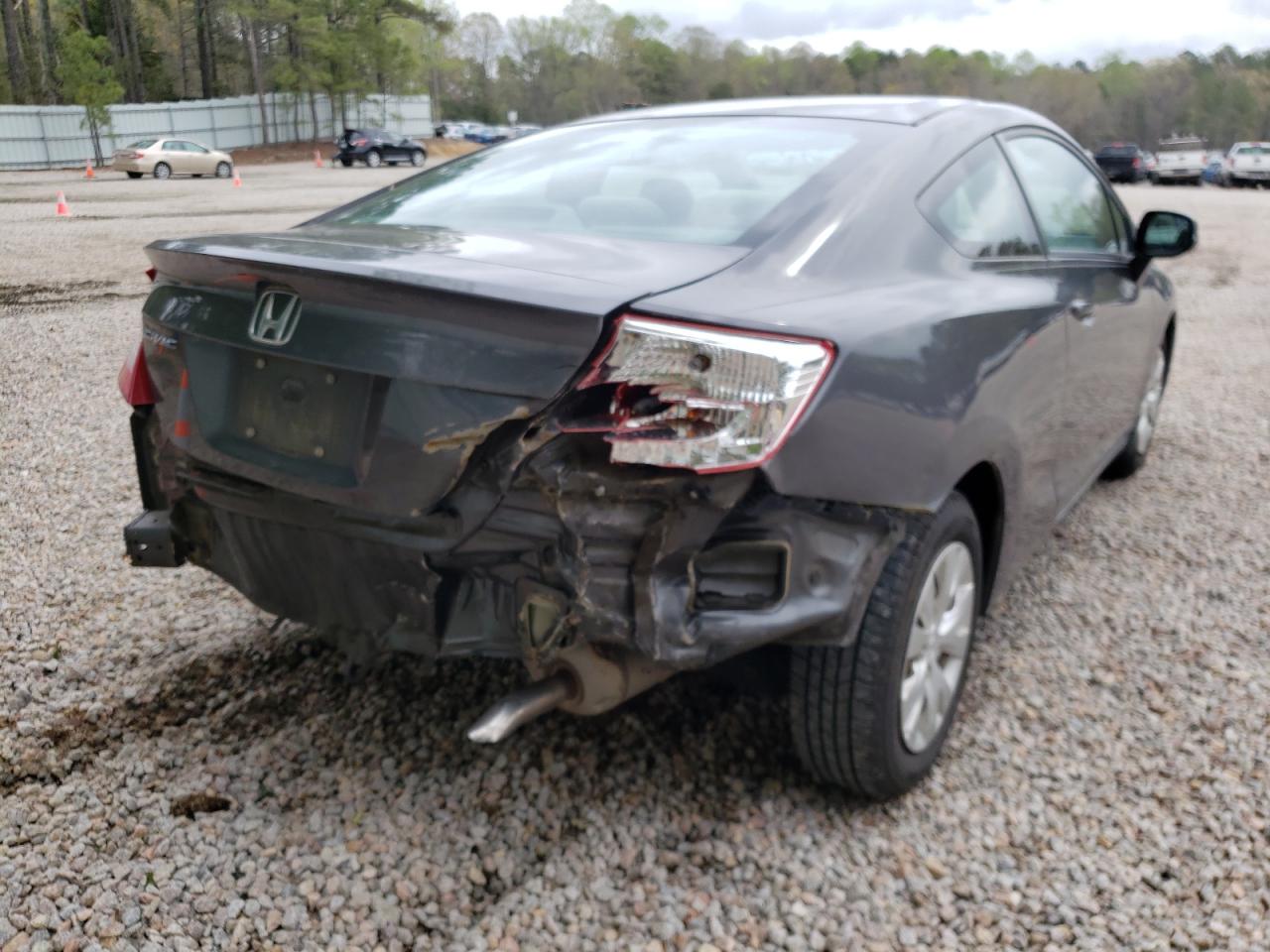 Photo 4 from auction – 2012 HONDA CIVIC LX with VIN 2HGFG3B56CH556542