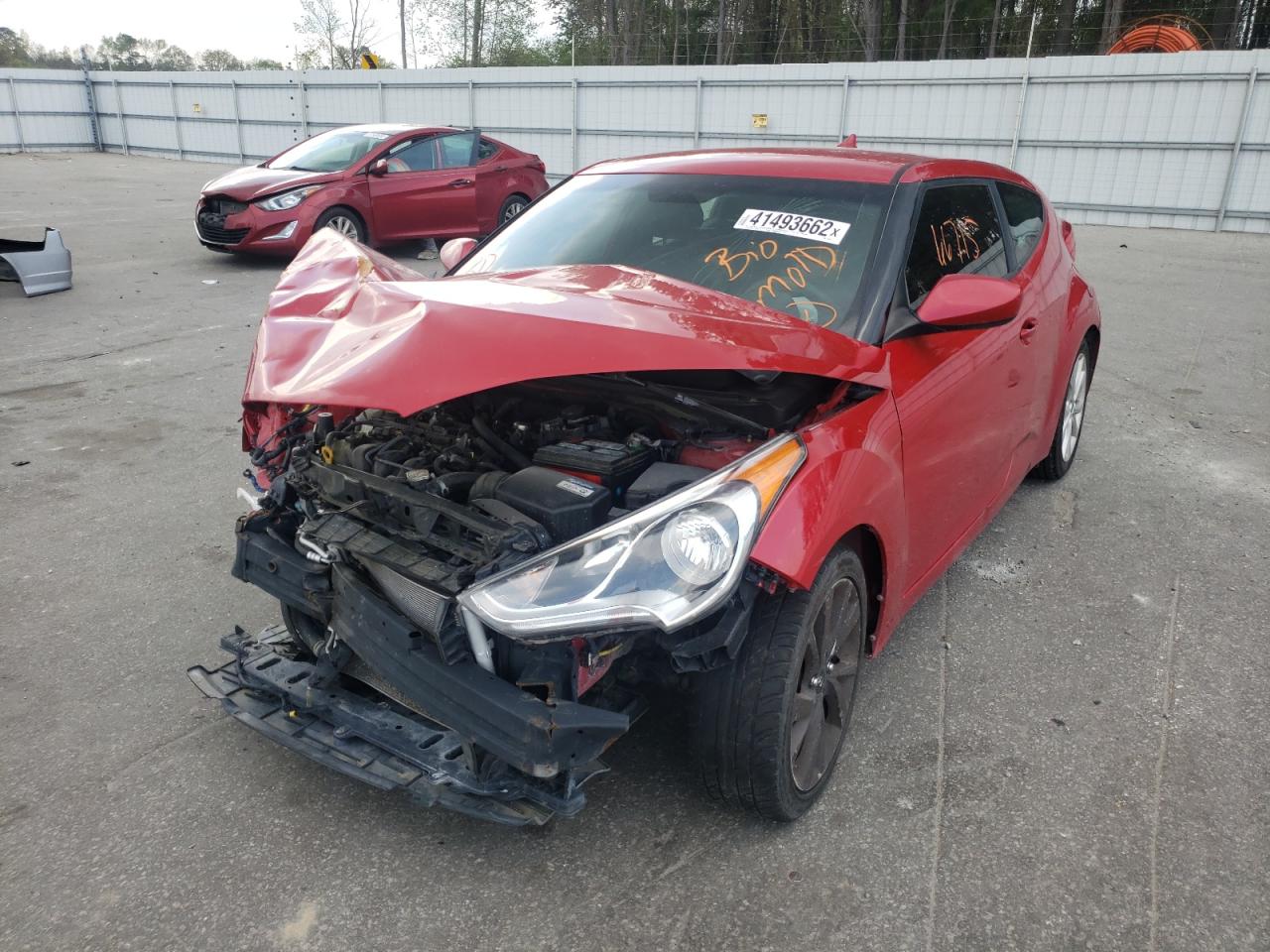 Photo 2 from auction – 2016 HYUNDAI VELOSTER with VIN KMHTC6AD9GU261652