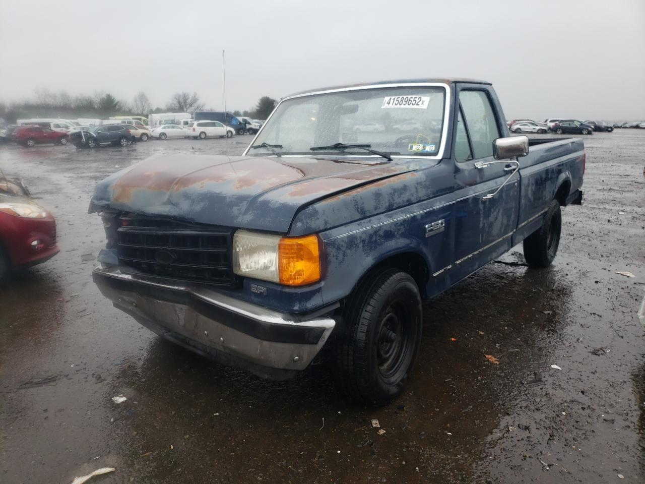 Photo 2 from auction – 1987 FORD F150 with VIN 1FTDF15Y2HNA48828