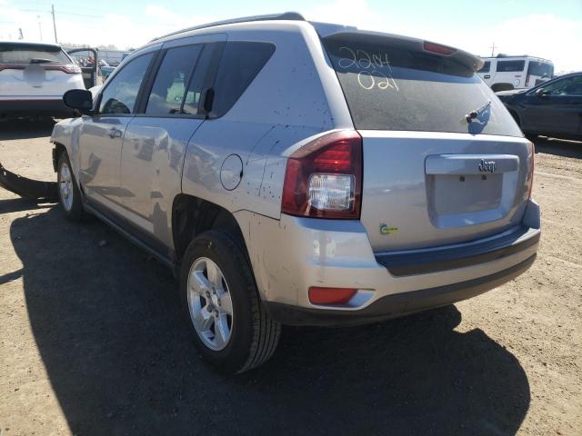 Photo 3 from auction – 2016 JEEP COMPASS SP with VIN 1C4NJCBB4GD678093