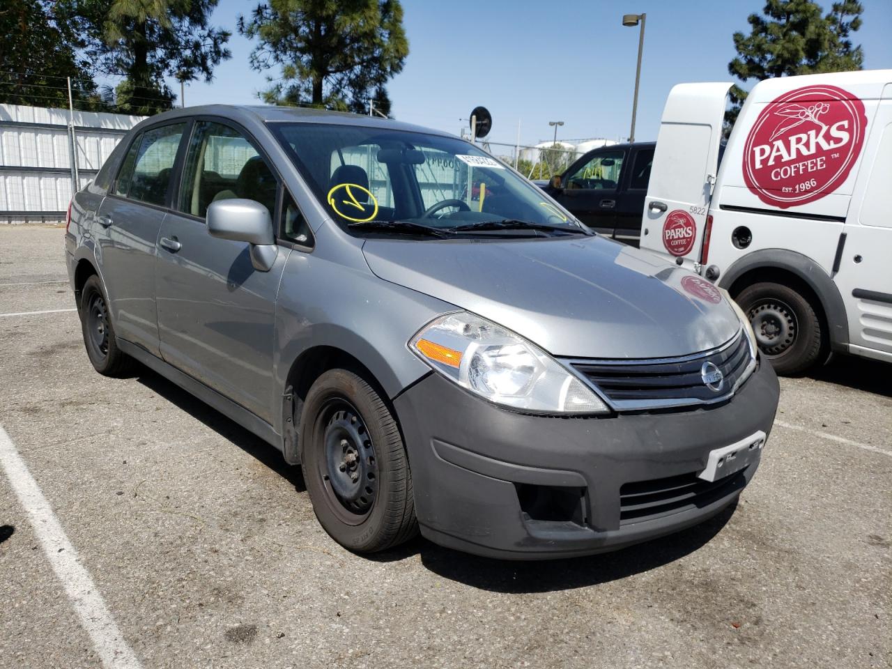 NISSAN VERSA S 2011 with VIN 3N1BC1AP2BL361191 - Photo from auction