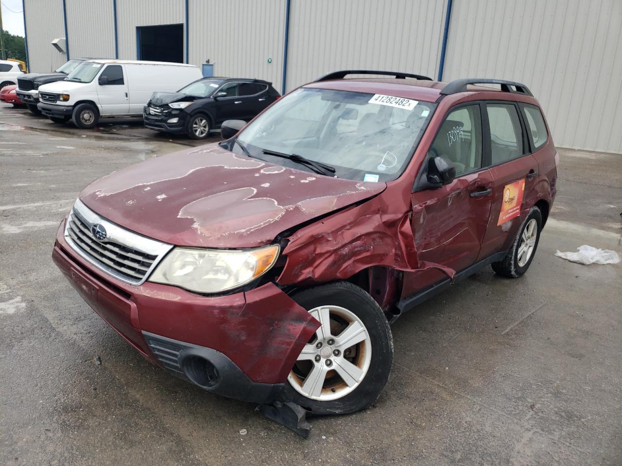 Photo 9 from auction – 2010 SUBARU FORESTER X with VIN JF2SH6BC5AH791819