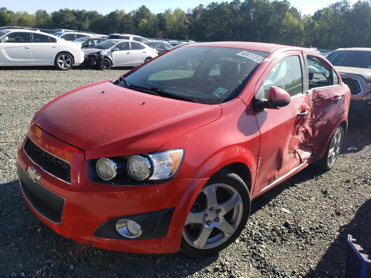 Photo 2 from auction – 2015 CHEVROLET SONIC LTZ with VIN 1G1JE5SB2F4105666