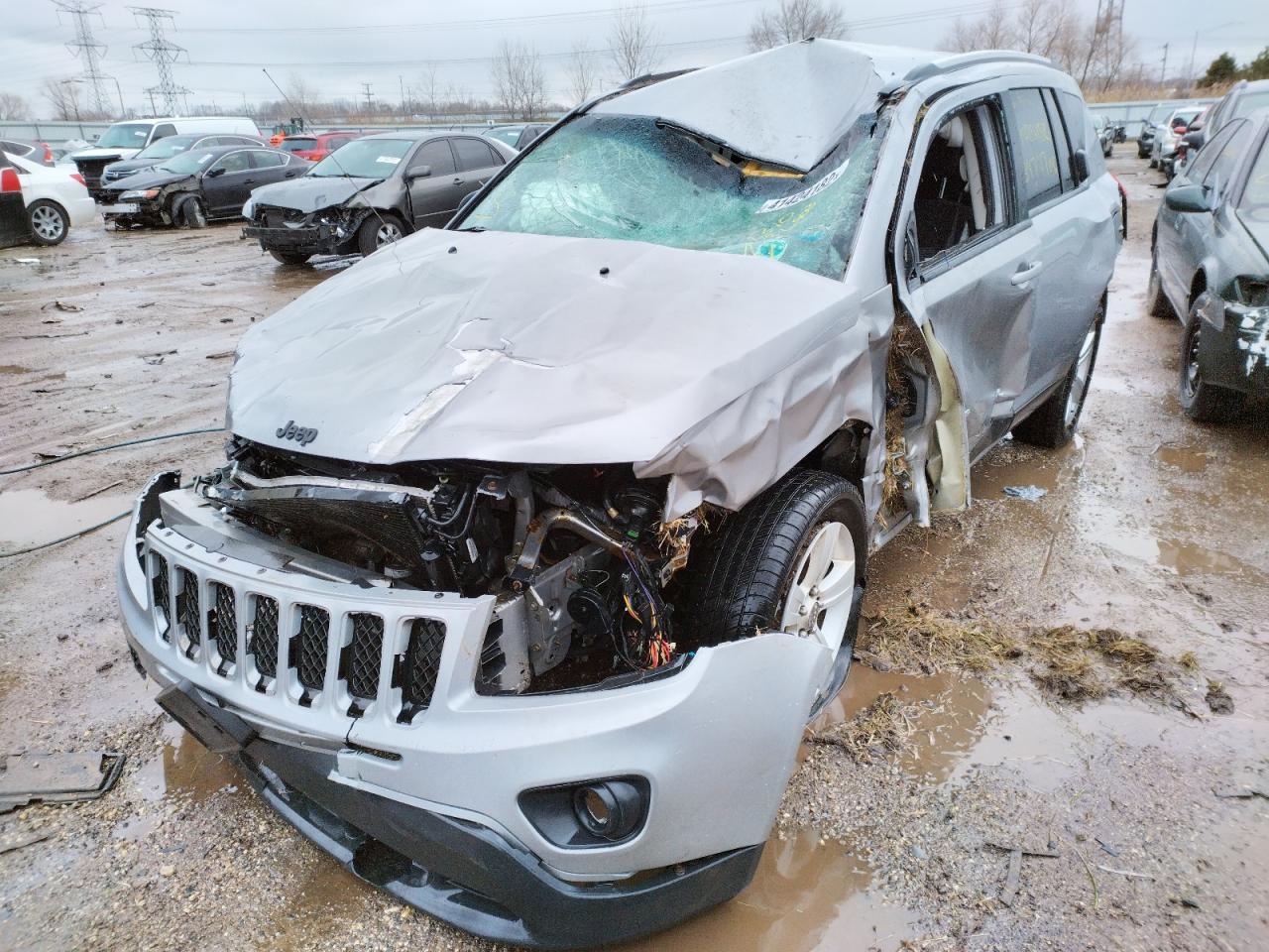 Photo 2 from auction – 2016 JEEP COMPASS SP with VIN 1C4NJDBBXGD549491