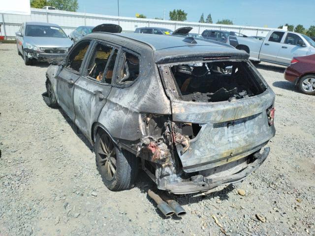 Photo 3 from auction – 2013 BMW X3 XDRIVE2 with VIN 5UXWX9C53D0A10434
