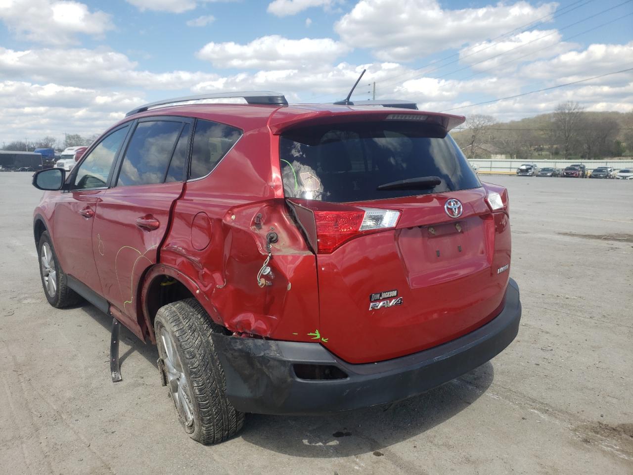 Photo 3 from auction – 2014 TOYOTA RAV4 LIMIT with VIN JTMYFREV1EJ017627