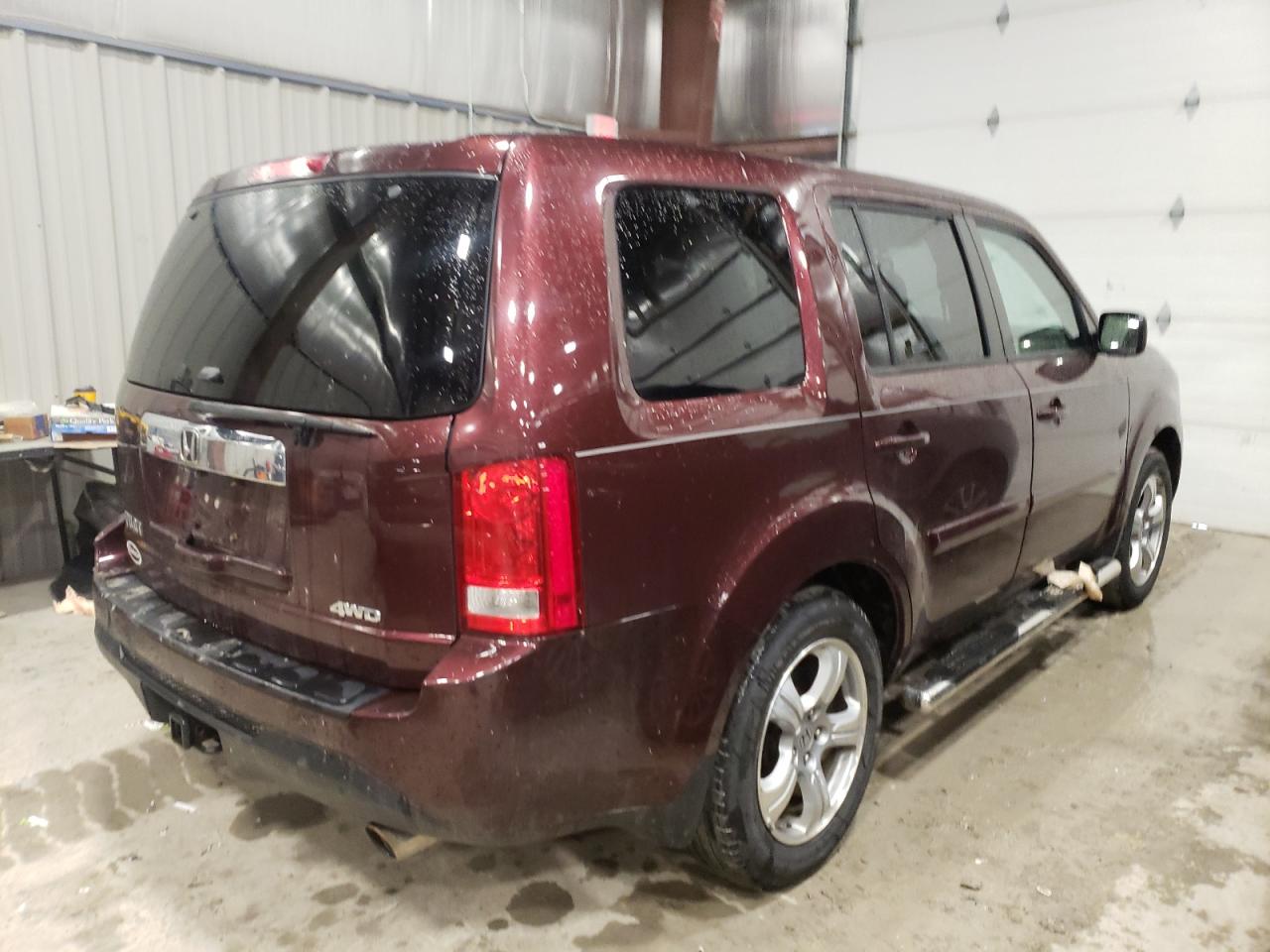 Photo 4 from auction – 2013 HONDA PILOT EXL with VIN 5FNYF4H61DB049667