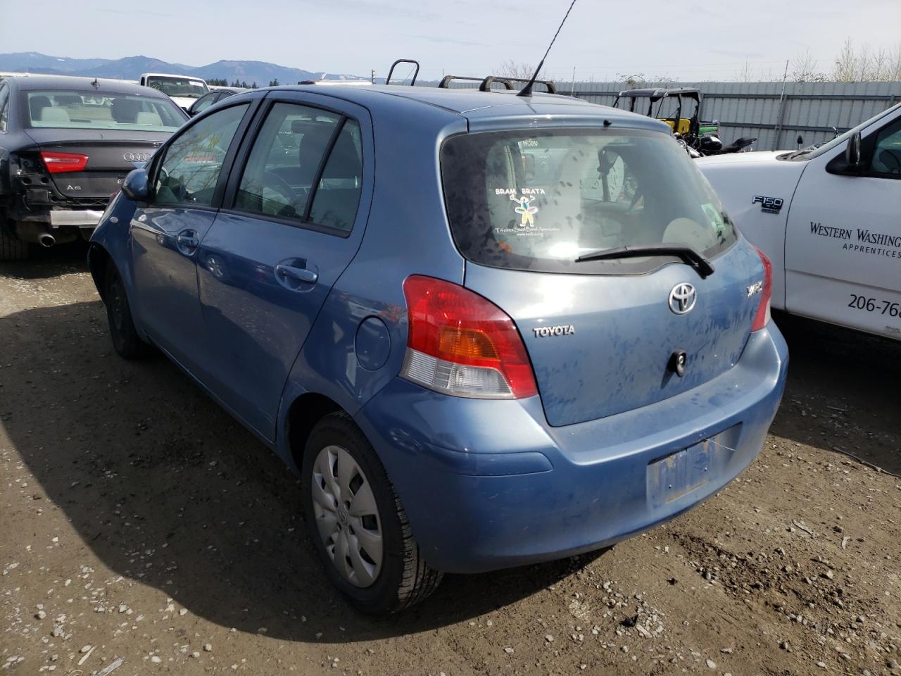 Photo 3 from auction – 2010 TOYOTA YARIS with VIN JTDKT4K33A5296070