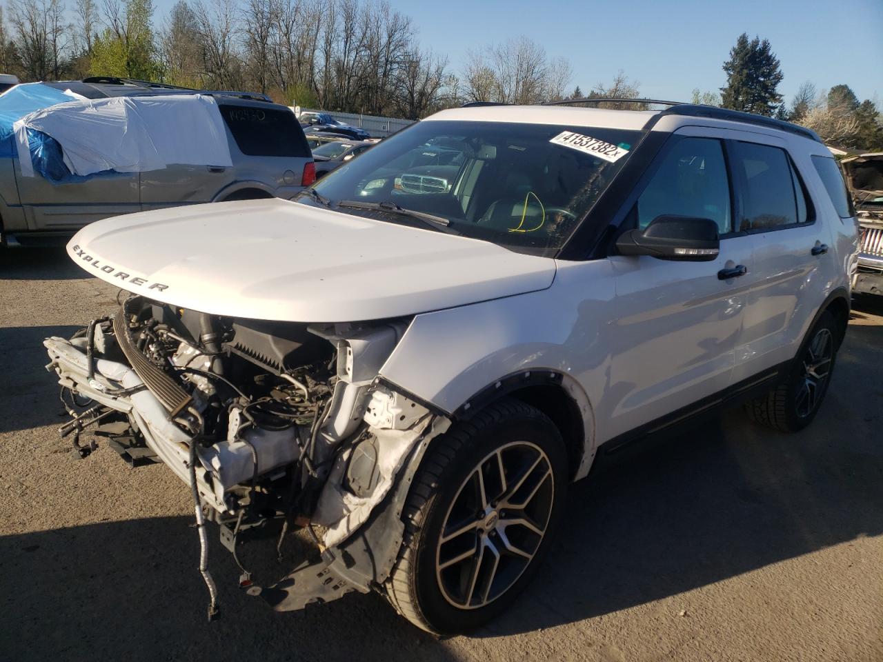 Photo 2 from auction – 2016 FORD EXPLORER S with VIN 1FM5K8GT1GGC60001
