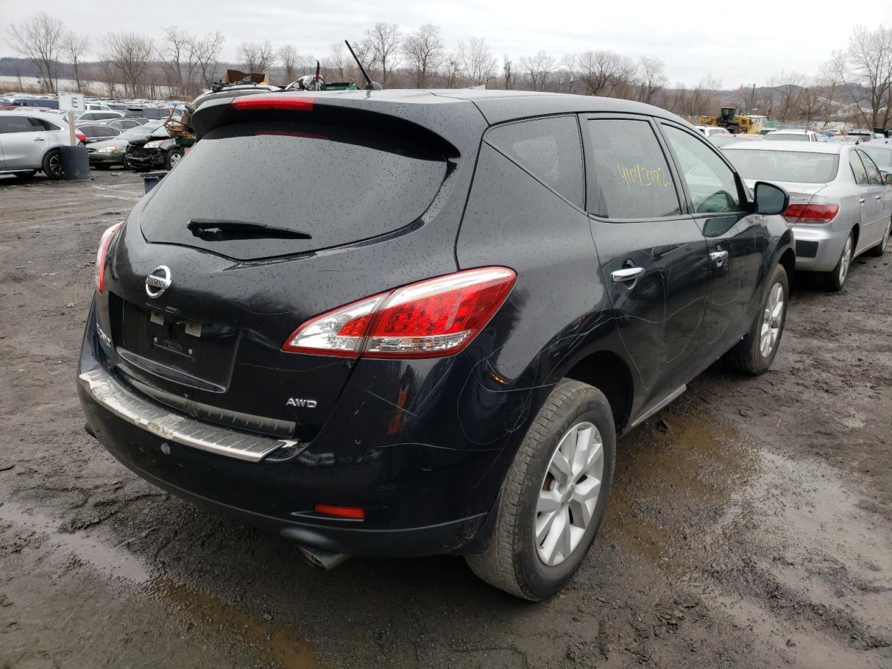 Photo 4 from auction – 2011 NISSAN MURANO S with VIN JN8AZ1MW5BW156635