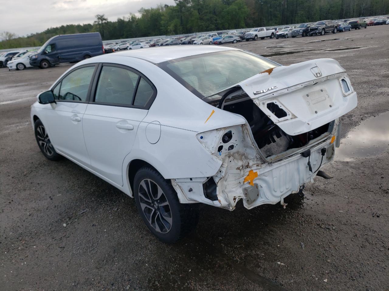 Фото 3 с аукциона – 2014 HONDA CIVIC EX с VIN 19XFB2F80EE233548