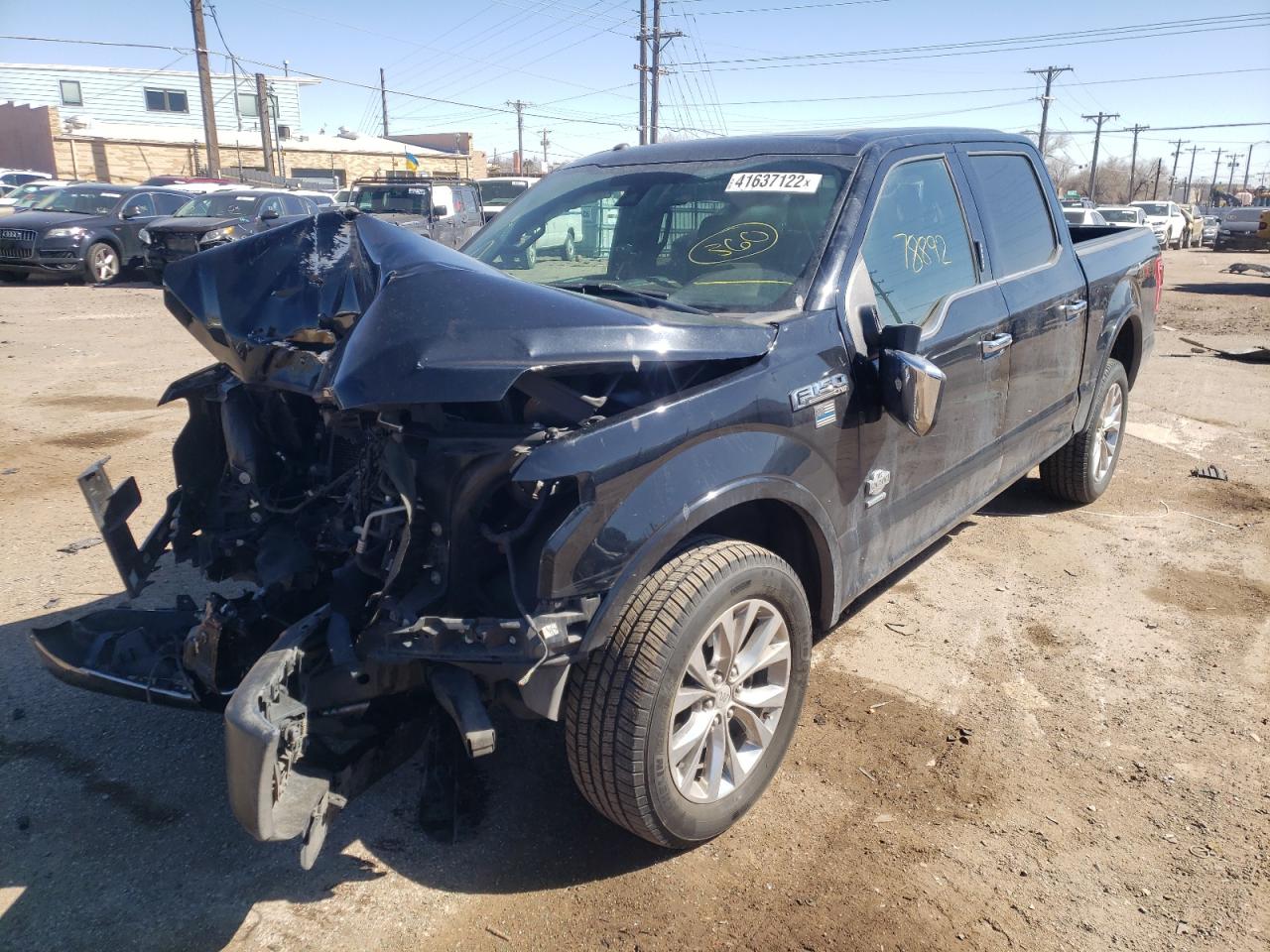 Photo 2 from auction – 2016 FORD F150 SUPER with VIN 1FTEW1EG0GFC15577