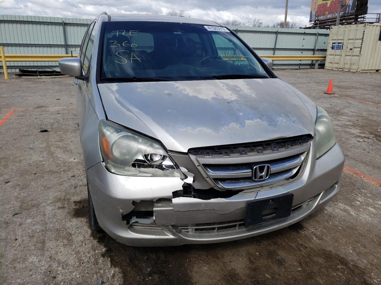 Photo 9 from auction – 2006 HONDA ODYSSEY EX with VIN 5FNRL38466B082639