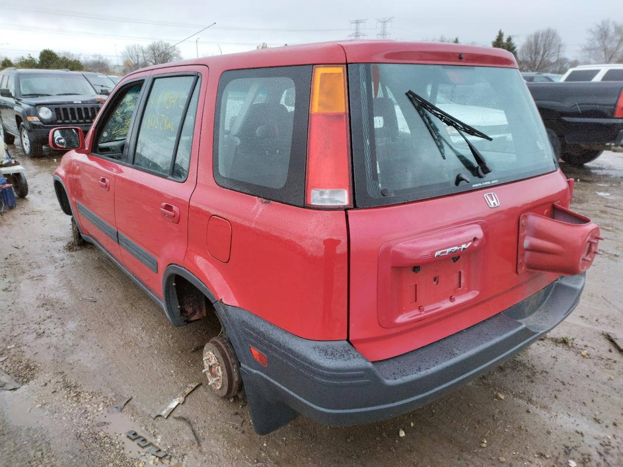 Photo 3 from auction – 2001 HONDA CR-V EX with VIN JHLRD18681C001863