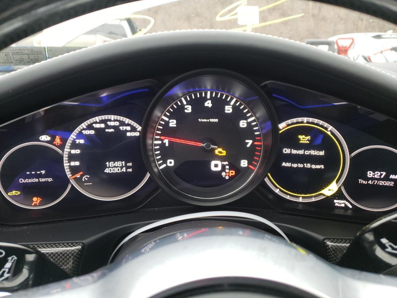 Photo 8 from auction – 2020 PORSCHE PANAMERA 4 with VIN WP0AB2A70LL140073