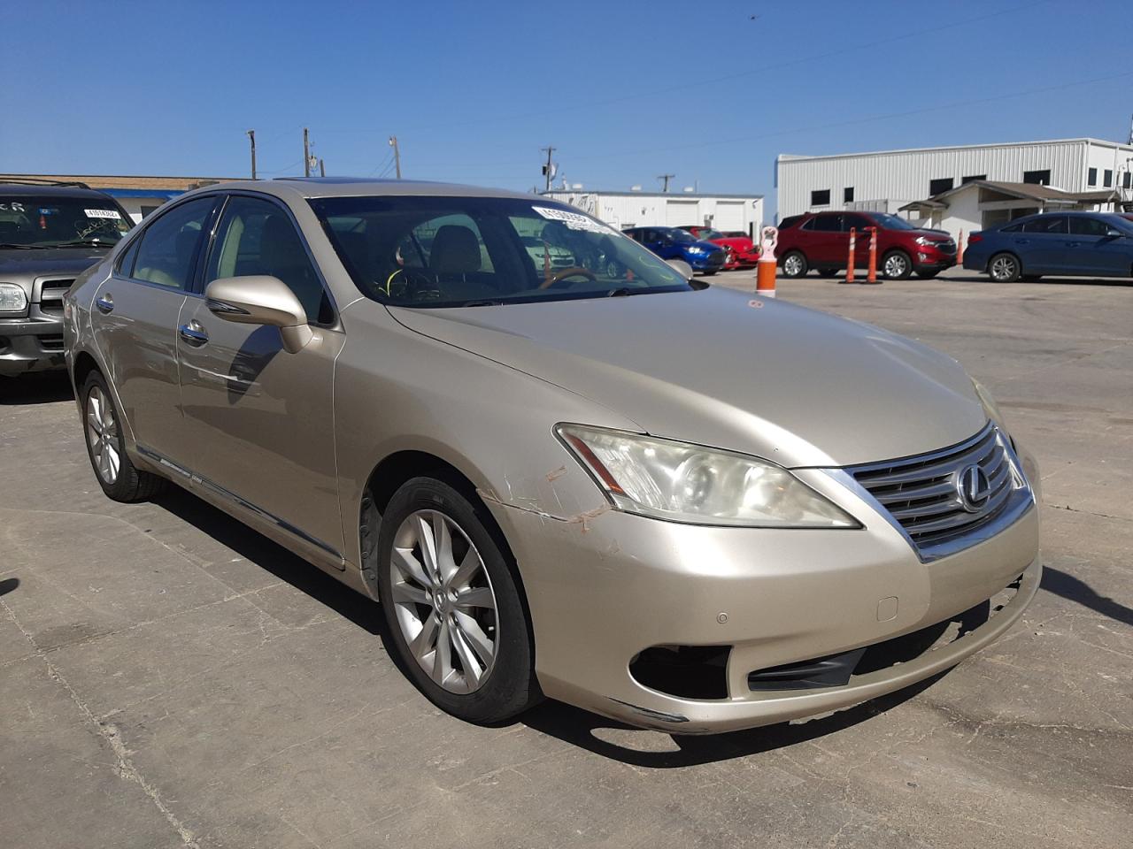 LEXUS ES 350 2010 with VIN JTHBK1EG1A2396572 - Photo from auction
