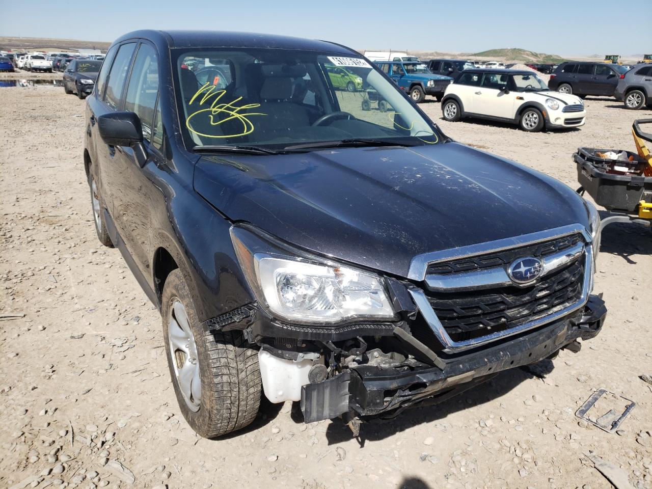 SUBARU FORESTER 2 2018 with VIN JF2SJAAC4JH568566 - Photo from auction