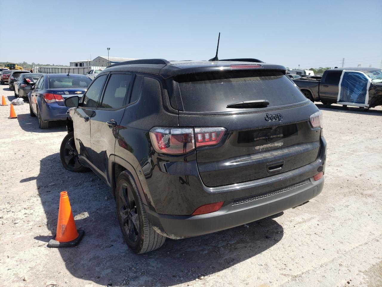 Photo 3 from auction – 2021 JEEP COMPASS LA with VIN 3C4NJCBB5MT571060