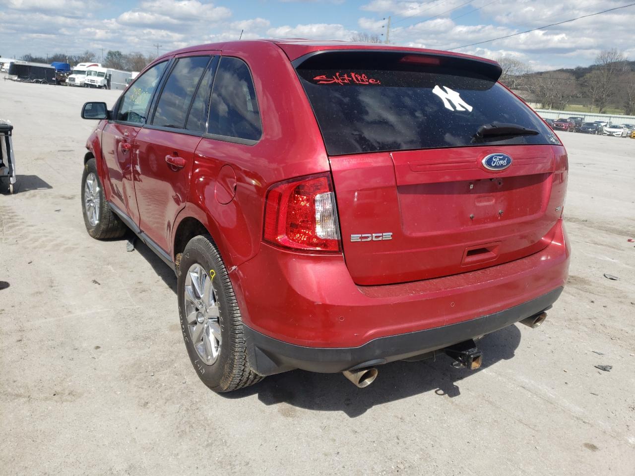 Photo 3 from auction – 2012 FORD EDGE SEL with VIN 2FMDK3JC2CBA18441