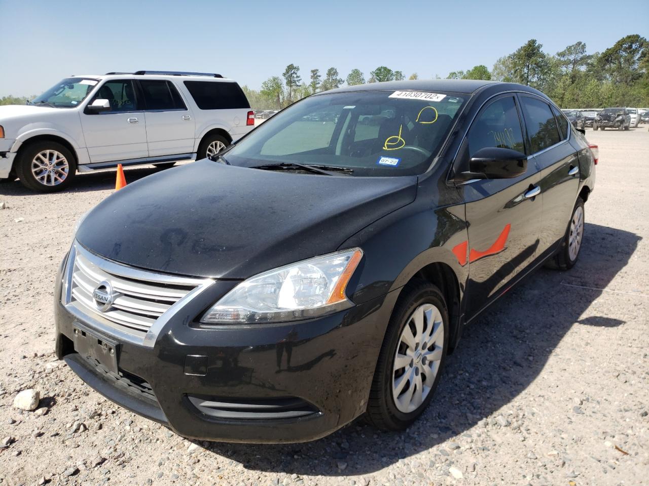 Photo 2 from auction – 2015 NISSAN SENTRA S with VIN 3N1AB7AP1FY306144