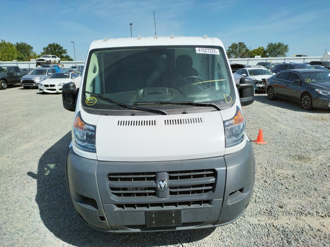 Photo 9 from auction – 2021 RAM PROMASTER with VIN 3C6LRVNG7ME506239