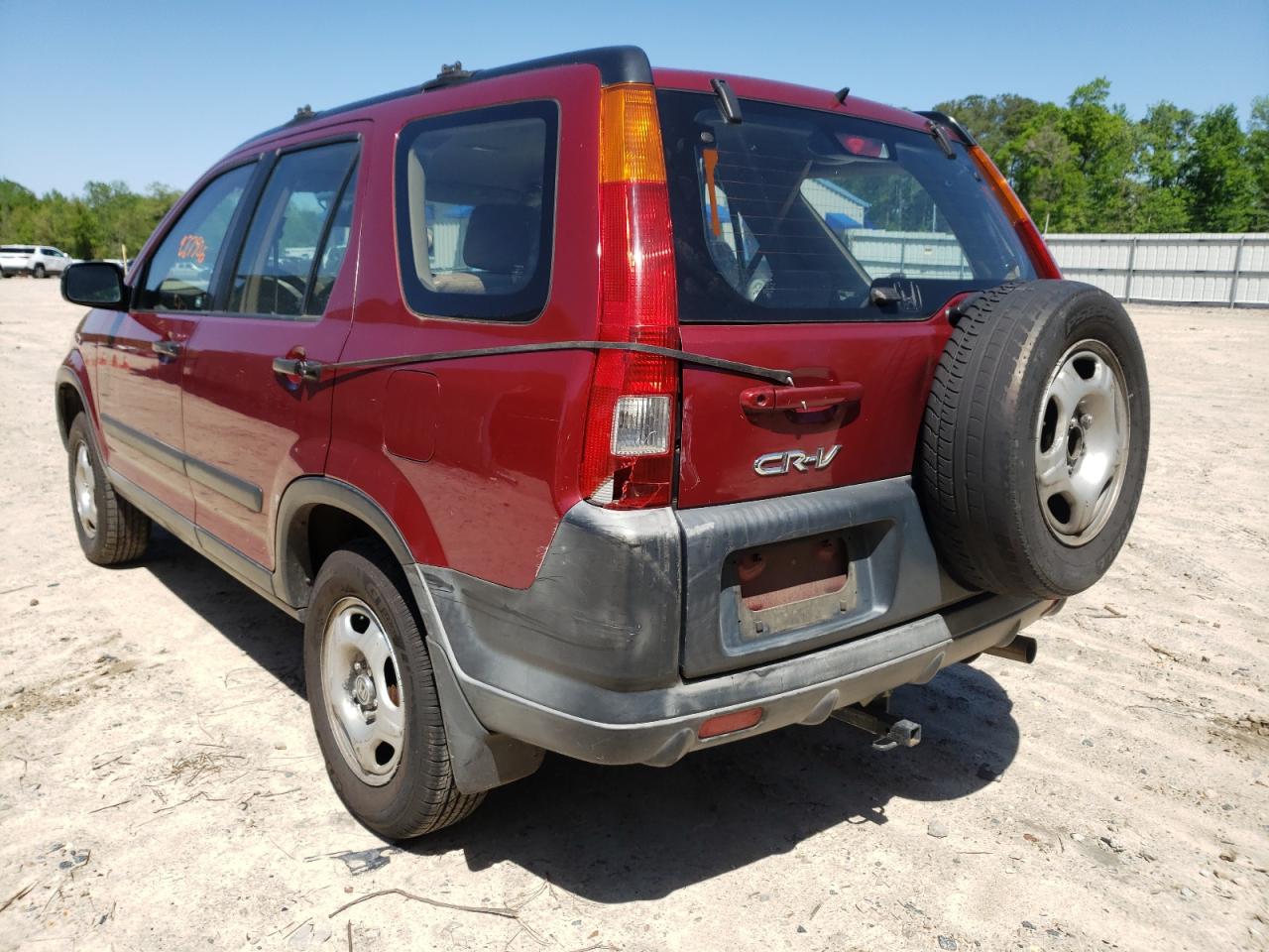 Photo 3 from auction – 2002 HONDA CR-V LX with VIN JHLRD68422C010958