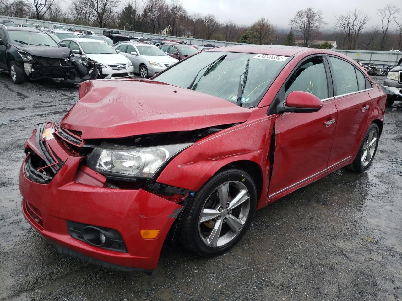 Photo 2 from auction – 2014 CHEVROLET CRUZE LT with VIN 1G1PE5SB2E7204897