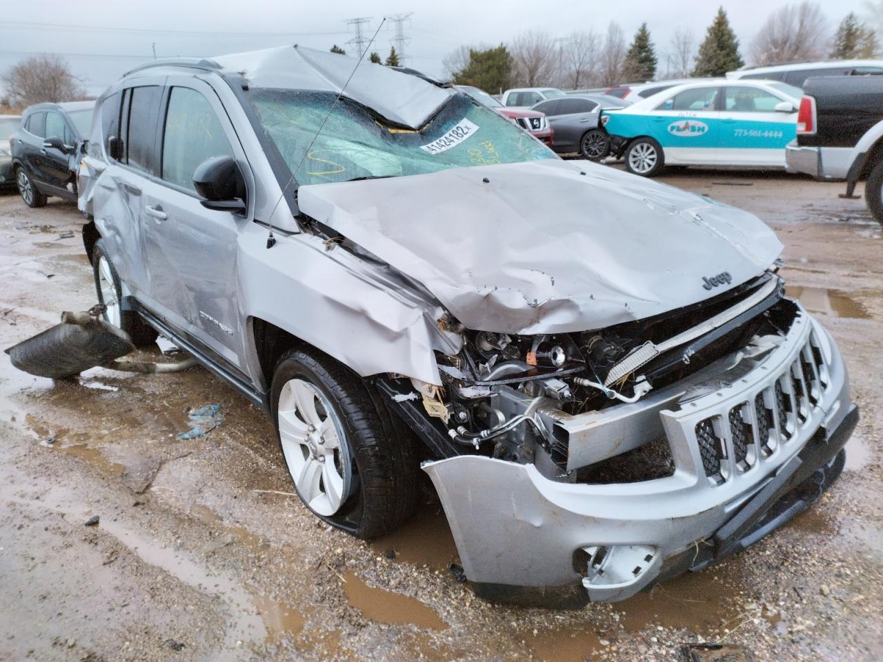 JEEP COMPASS SP 2016 with VIN 1C4NJDBBXGD549491 - Photo from auction