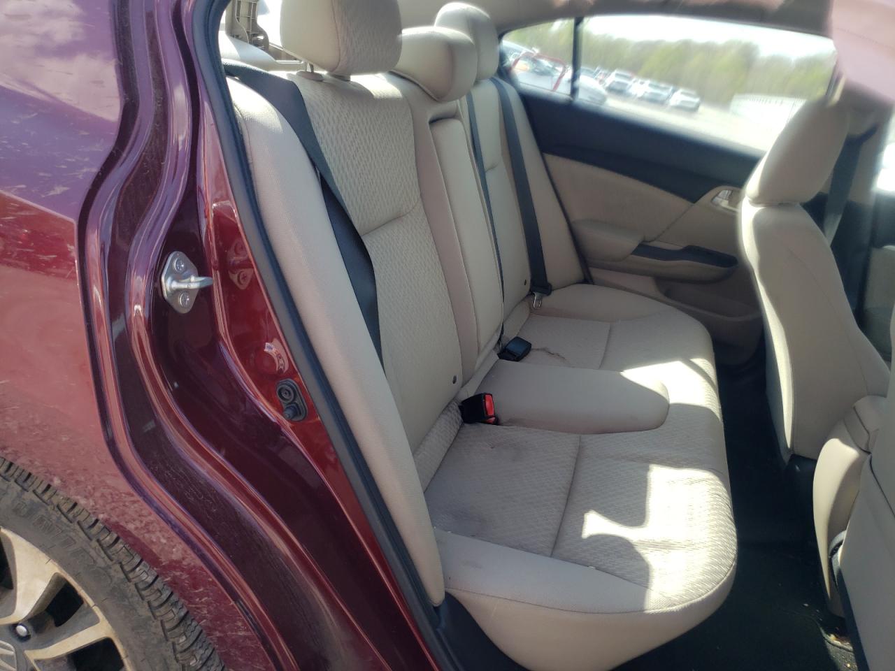 Photo 6 from auction – 2014 HONDA CIVIC EX with VIN 2HGFB2F8XEH539890