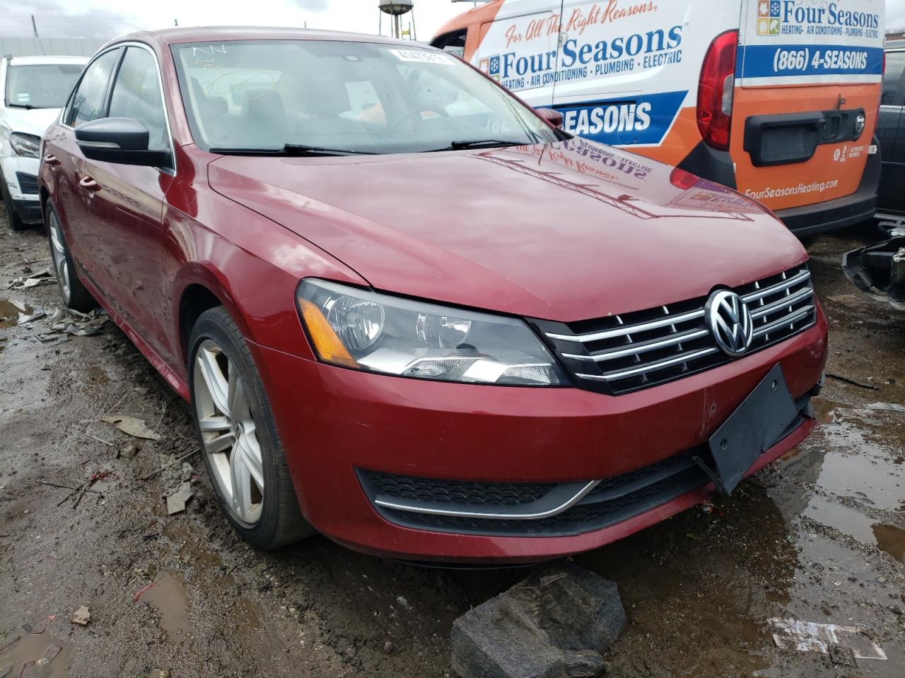 Photo 1 from auction – 2015 VOLKSWAGEN PASSAT SE with VIN 1VWBV7A35FC083313