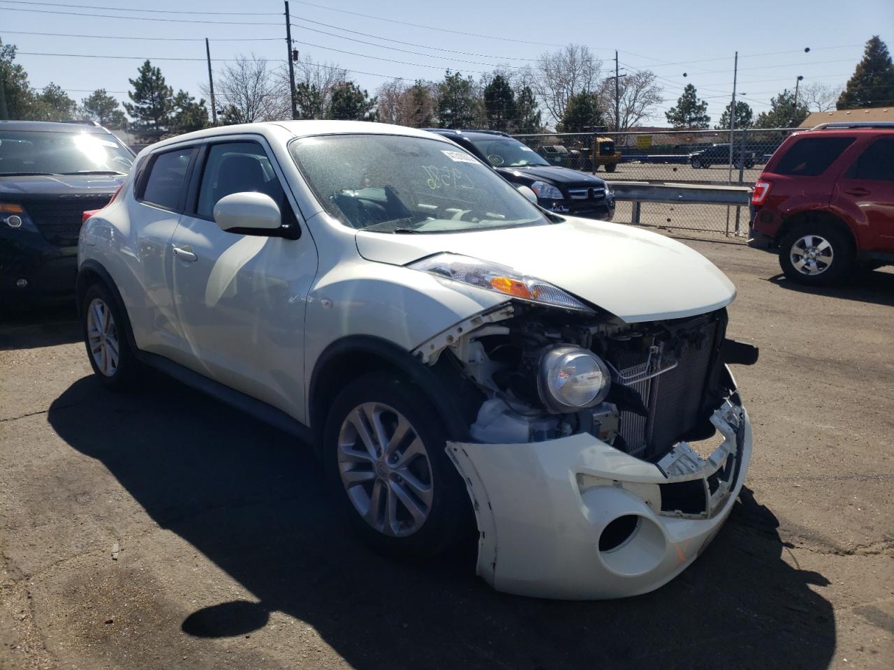 NISSAN JUKE S 2012 with VIN JN8AF5MV8CT111733 - Photo from auction