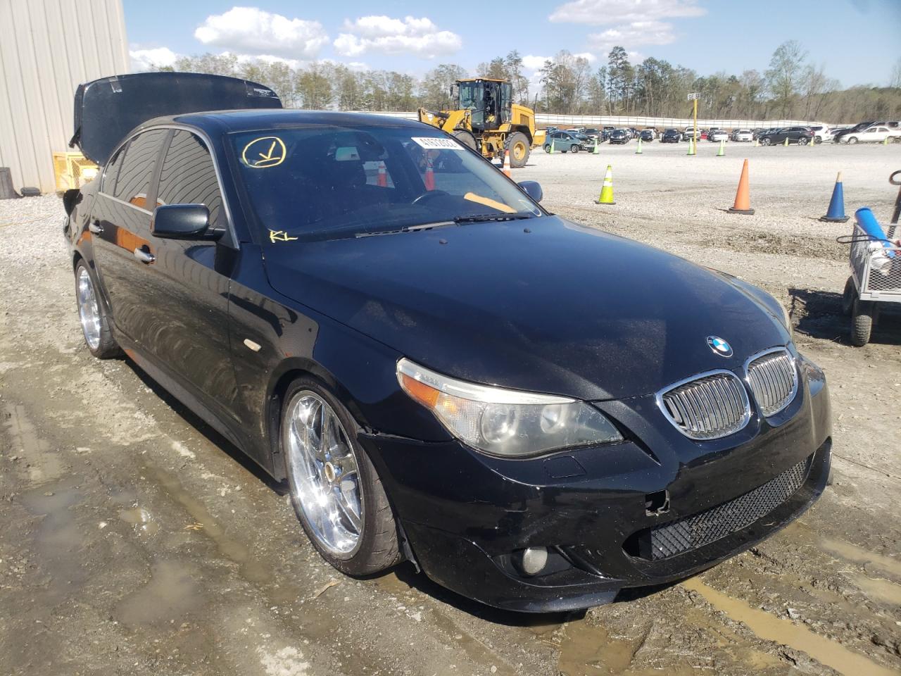 BMW 525 I 2006 with VIN WBANE53516CK85730 - Photo from auction