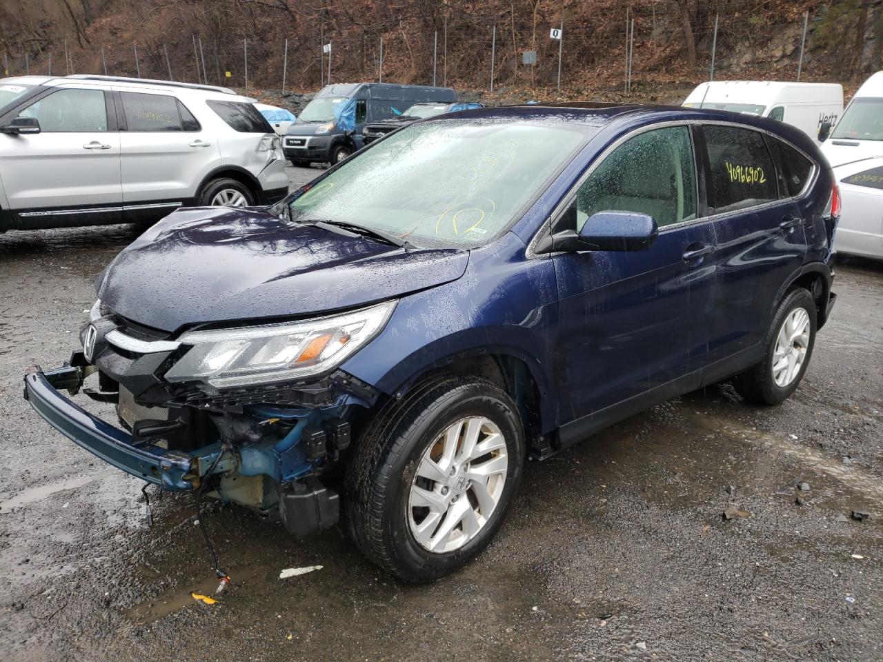 Photo 2 from auction – 2016 HONDA CR-V EX with VIN 2HKRM4H58GH712854