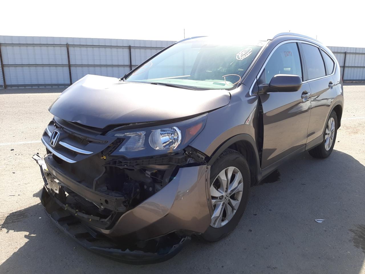 Photo 2 from auction – 2014 HONDA CR-V EXL with VIN 5J6RM4H73EL019646
