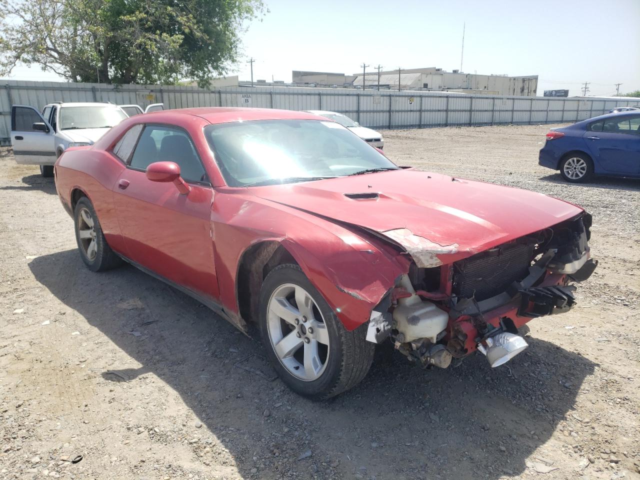 DODGE CHALLENGER 2012 with VIN 2C3CDYAGXCH105922 - Photo from auction