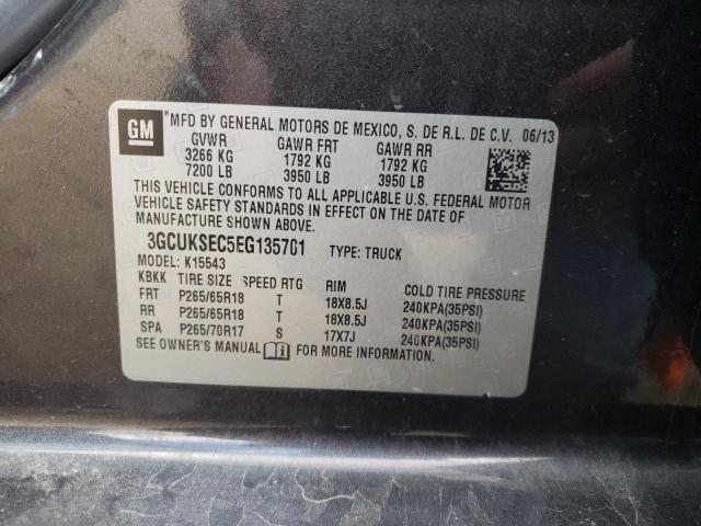 Photo 10 from auction – 2014 CHEVROLET silverado with VIN 3GCUKSEC5EG135701