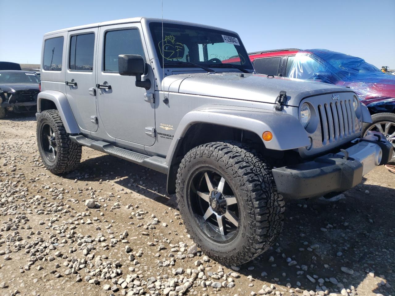 Photo 1 from auction – 2014 JEEP WRANGLER U with VIN 1C4BJWEG0EL150789