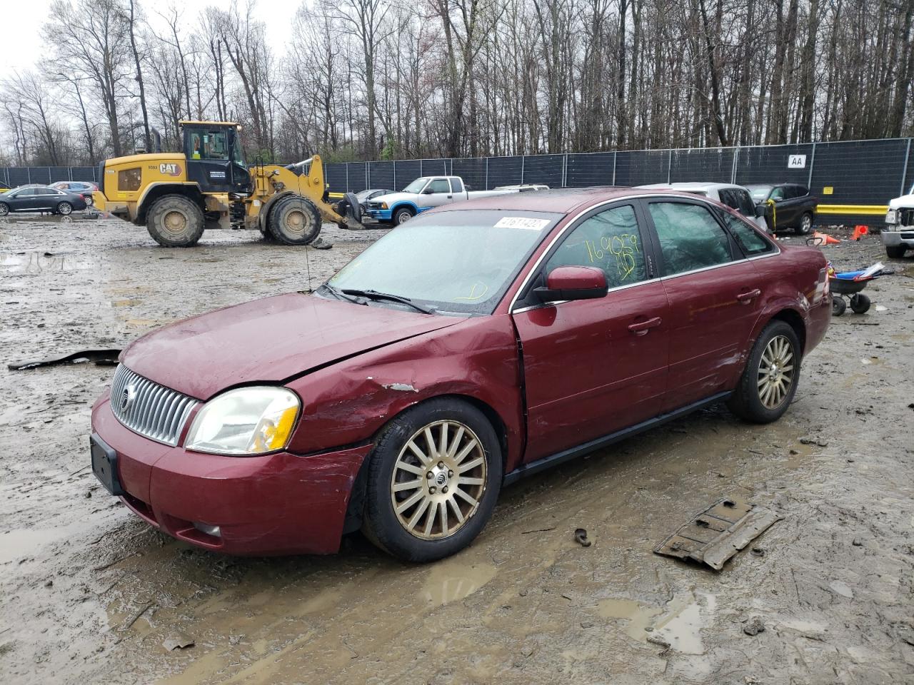 Photo 9 from auction – 2005 MERCURY MONTEGO PR with VIN 1MEFM42115G602219